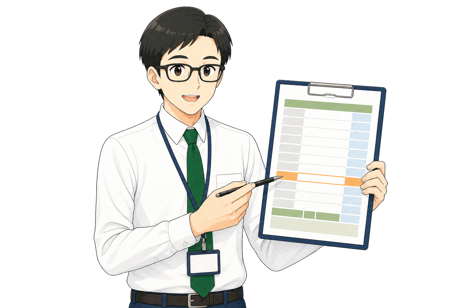 点検義務の正確な整理を説明する編集部員